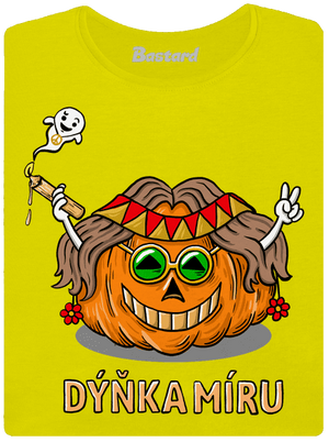 Dýňka míru dámské tričko premium Lemon