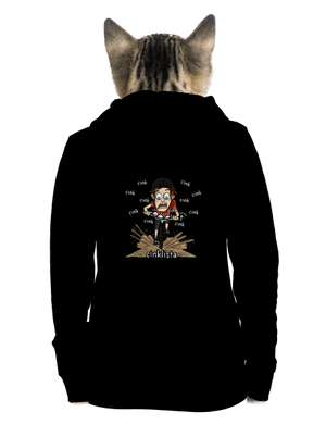 Cinklista dámská mikina na zip Black