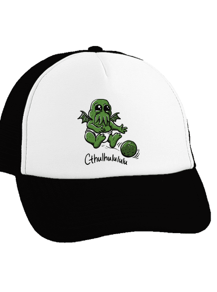 Cthulhululu kšiltovka truckerka Black cap