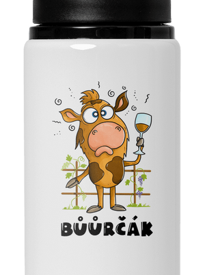Bůůrčák lahev na vodu White