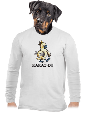 Kakat-du pánské dlouhý rukáv White