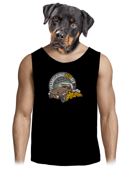 Tyrannosaurus Velorex pánské tílko Black