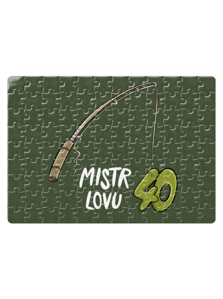 Narozeninový mistr lovu puzzle White