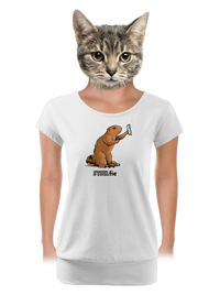 dámské tričko s lemem