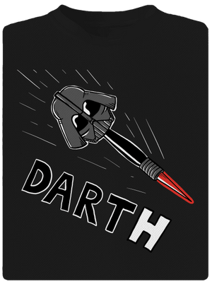 Dart(h) pánské sportovní tričko Black