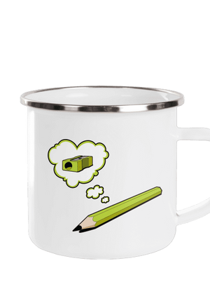 Tužka a Ořezávátko plecháček White