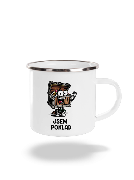 Jsem poklad plecháček White
