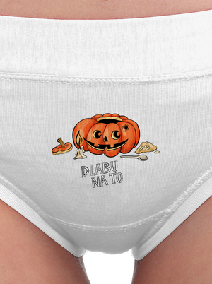 Dlabu na to dámské kalhotky White