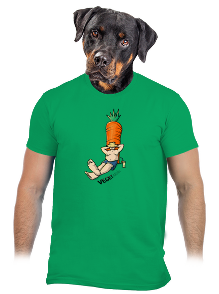 Veget-arián pánské tričko Kelly Green