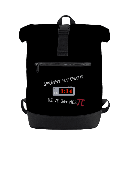 Matematik nespí batoh Black