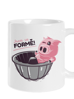 Ve formě klasický hrnek White