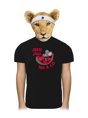 Jsem jiná dětské sportovní tričko Black
