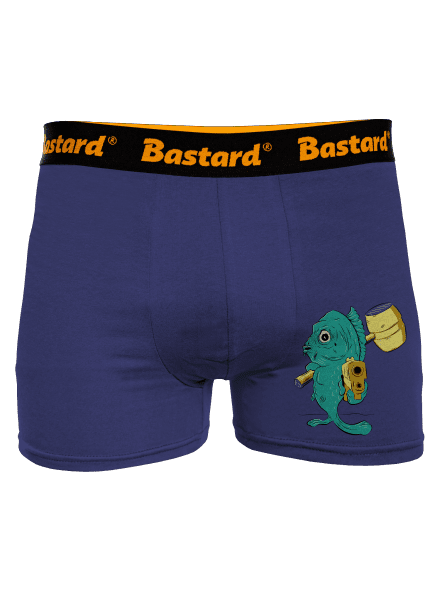 Poslední štědrovečerní boxerky Blue Navy
