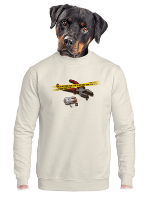 unisex mikina bez kapuce