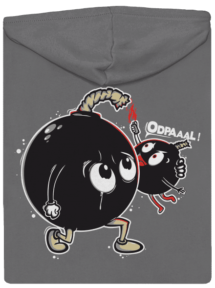 Bomby dámská mikina na zip Steel Gray