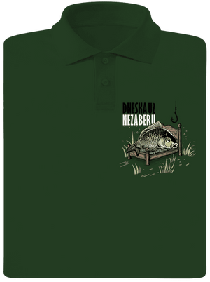 Dneska už nezaberu pánská polokošile Bottle Green Mal