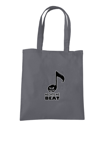 Nechte mě beat taška Graphite grey