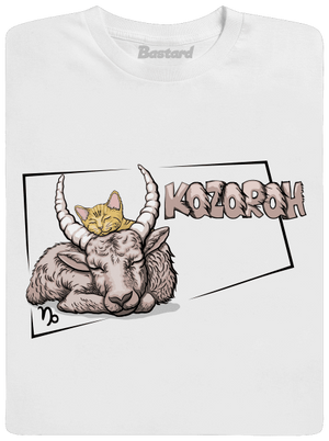 Kočičí horoskop: Kozoroh dětské tričko White