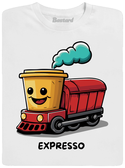 Expresso pánské dlouhý rukáv White