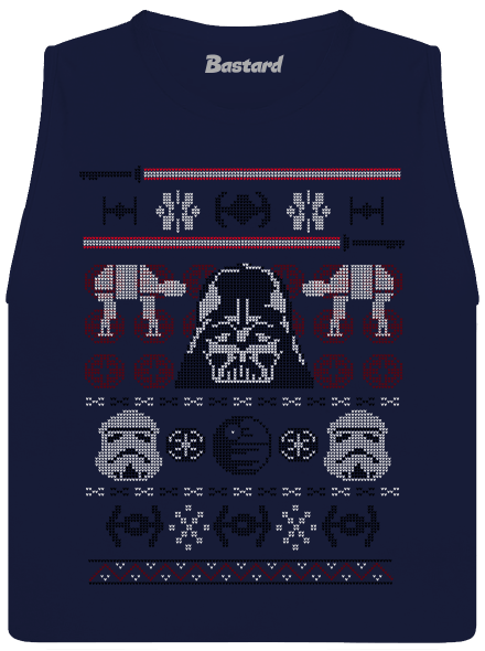 Vader na svetru dámské tílko volné Navy