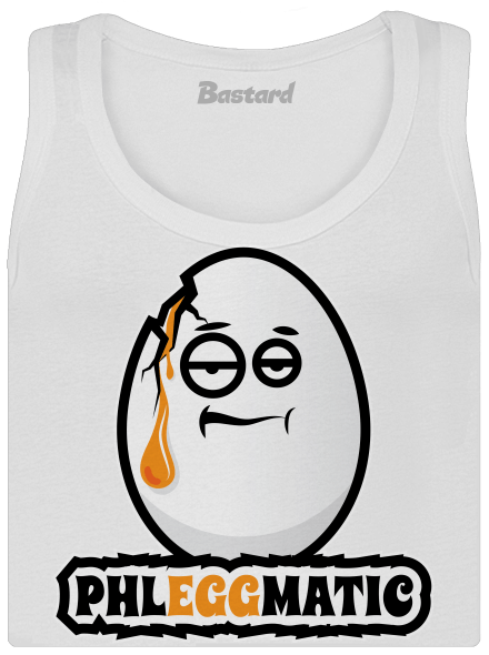 Phleggmatic dámské tílko klasické White
