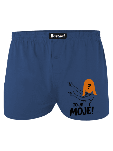 To je moje s ženou pánské trenky Blue