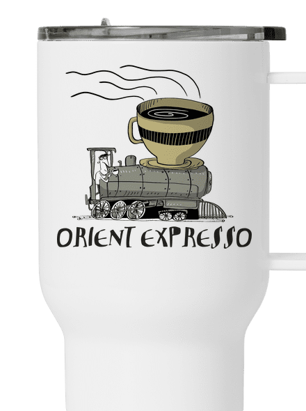 Orient expresso termohrnek White