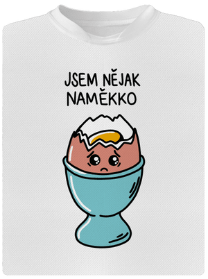 Naměkko dětské sportovní tričko White