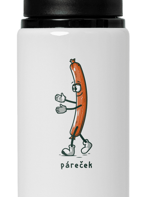 Páreček lahev na vodu White