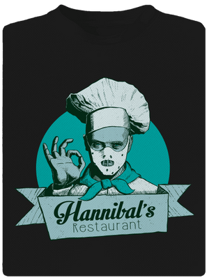 U Hannibala pánské sportovní tričko Black