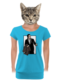 dámské tričko s lemem