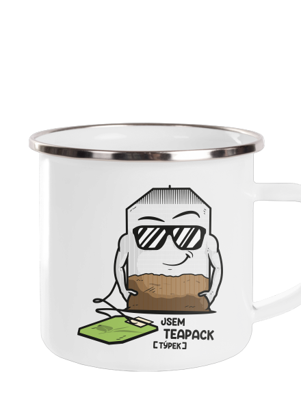 Čajový týpek plecháček White