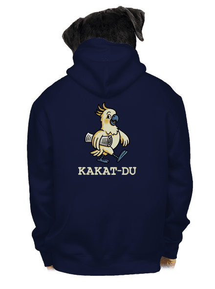 Kakat-du pánská mikina na zip Navy