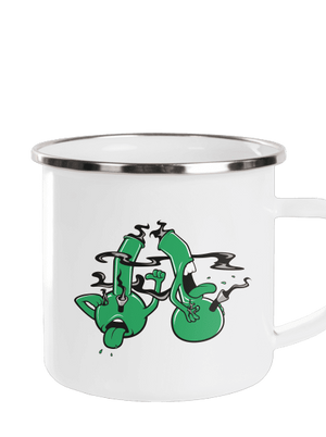 Bongo kašel plecháček White