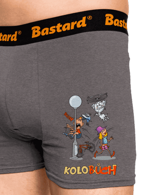 Kolobuch boxerky Gray Melange