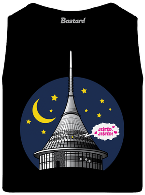 Ještěd pánské tílko Black