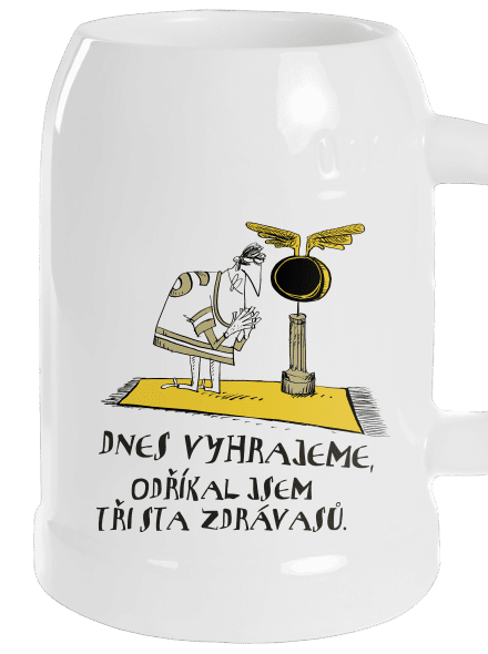 Dnes vyhrajeme půllitr White