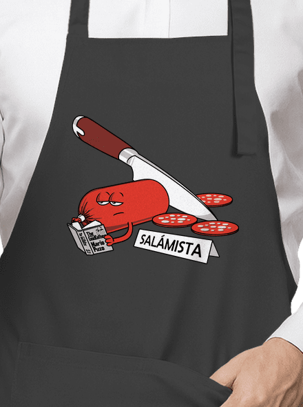 Salámista zástěra Dark Grey