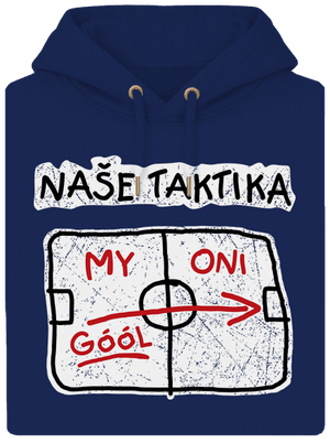 Naše taktika unisex mikina premium Navy