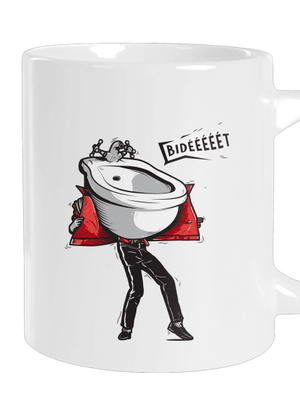 Bidet velký hrnek White