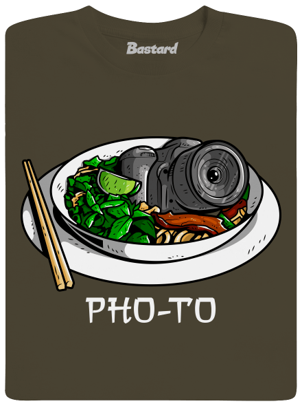 Pho-to pánské dlouhý rukáv Urban Khaki
