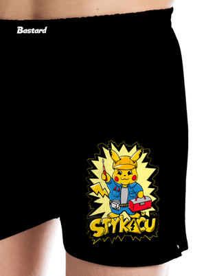 Stykaču pánské trenky Black