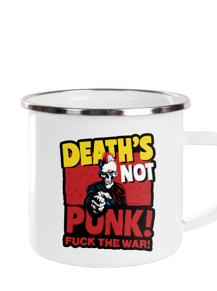 Death's not punk plecháček White