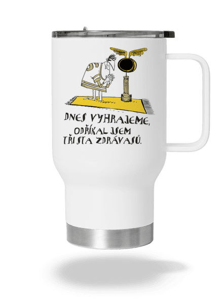 Dnes vyhrajeme termohrnek White