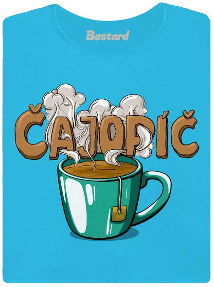 Čajopíč dámské tričko Blue Atol