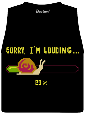 Louding dámské tílko volné Black