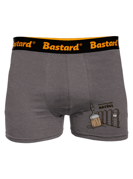 Tos mi to natřel boxerky Gray Melange