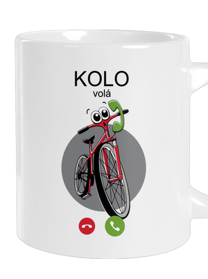 Kolo volá velký hrnek White