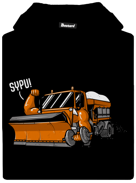Sypu dětská mikina klokanka Black