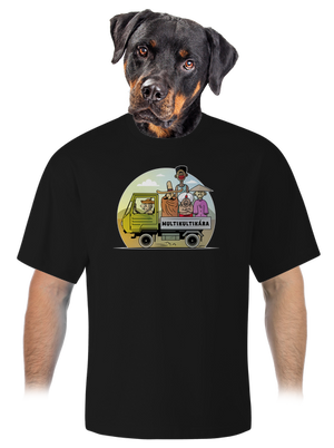 unisex tričko oversized